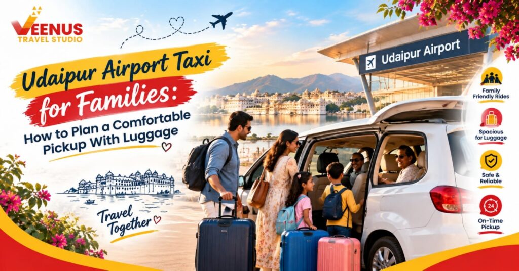 Udaipur Airport Taxi for Families: Comfortable Pickup Guide
