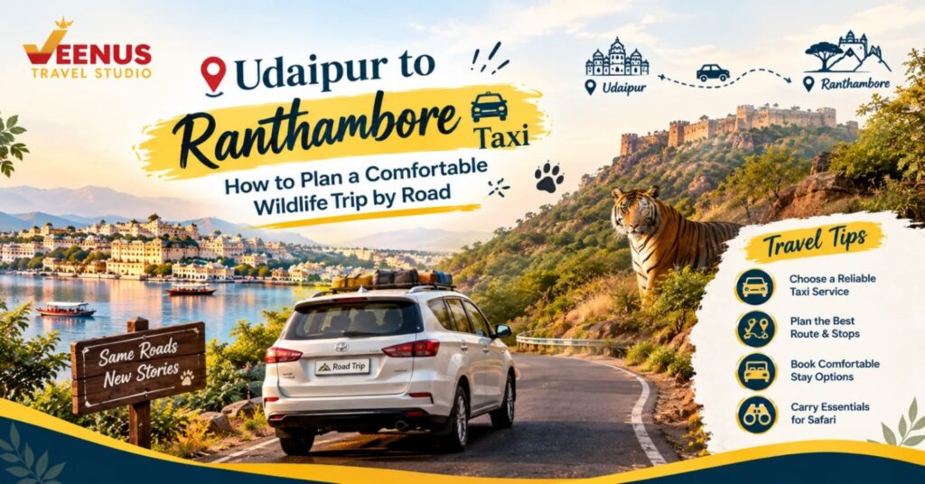 Udaipur to Ranthambore Taxi: Comfortable Wildlife Trip Guide
