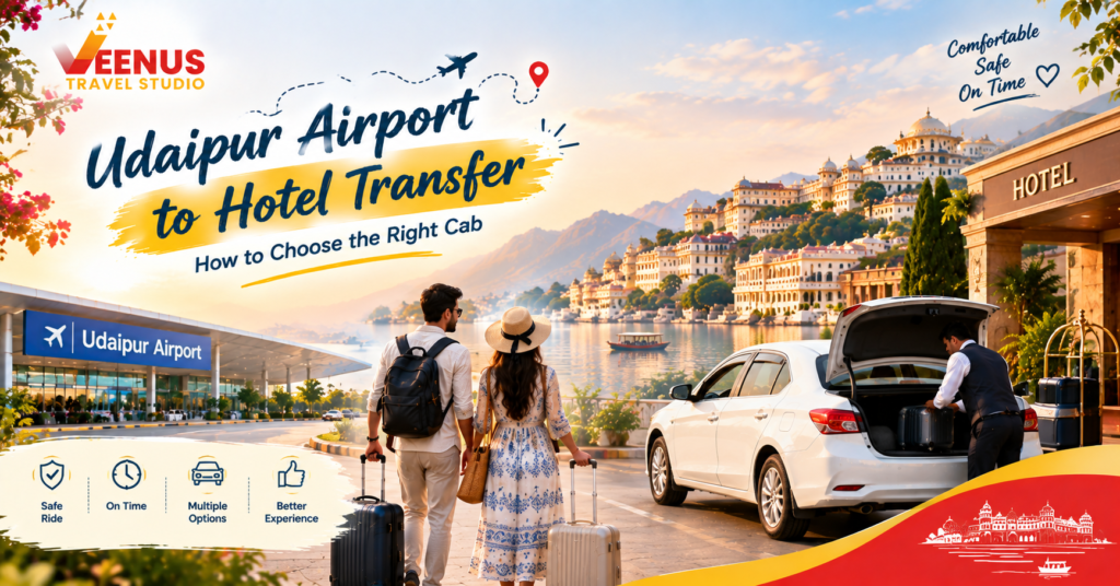 Udaipur Airport to Hotel Taxi: How to Choose the Right Cab
