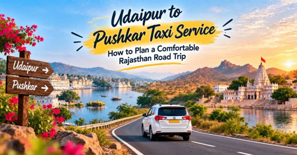 Udaipur to Pushkar Taxi: Comfortable Road Trip Guide