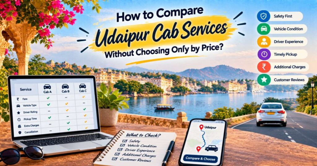How to Compare Udaipur Cab Services Without Choosing Only by Price
