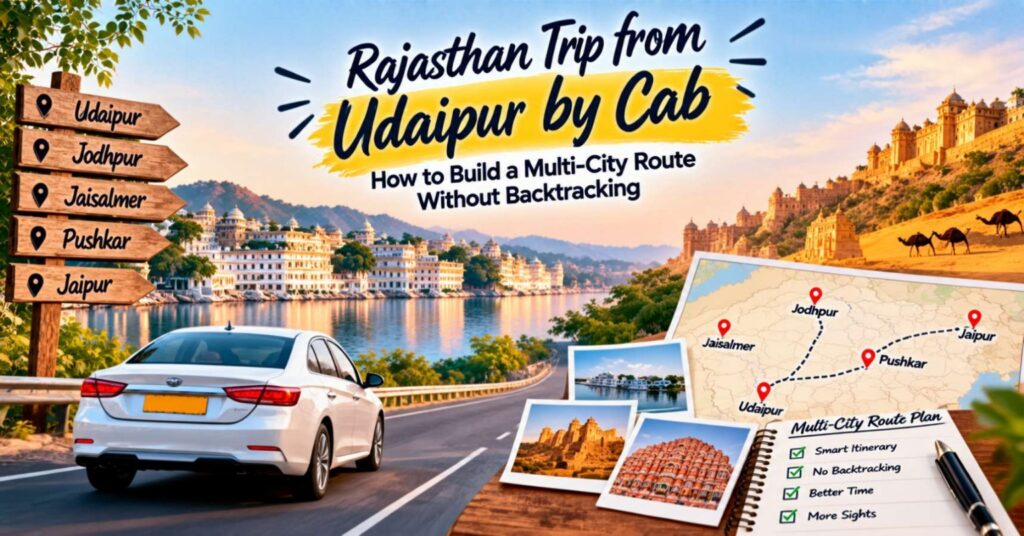 Rajasthan Tour by Cab: Plan a Multi-City Trip from Udaipur