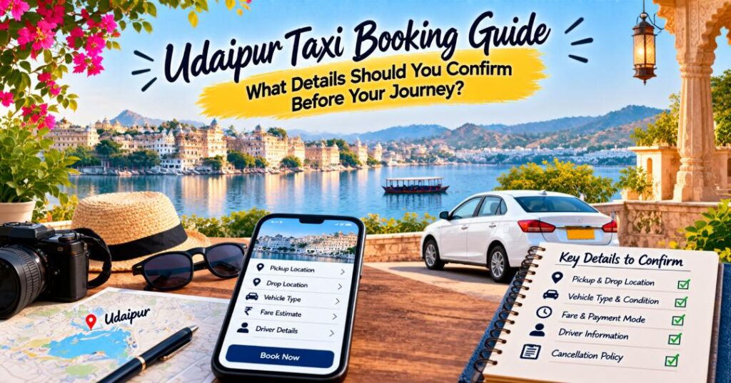 Udaipur Taxi Booking: What to Confirm Before Your Trip