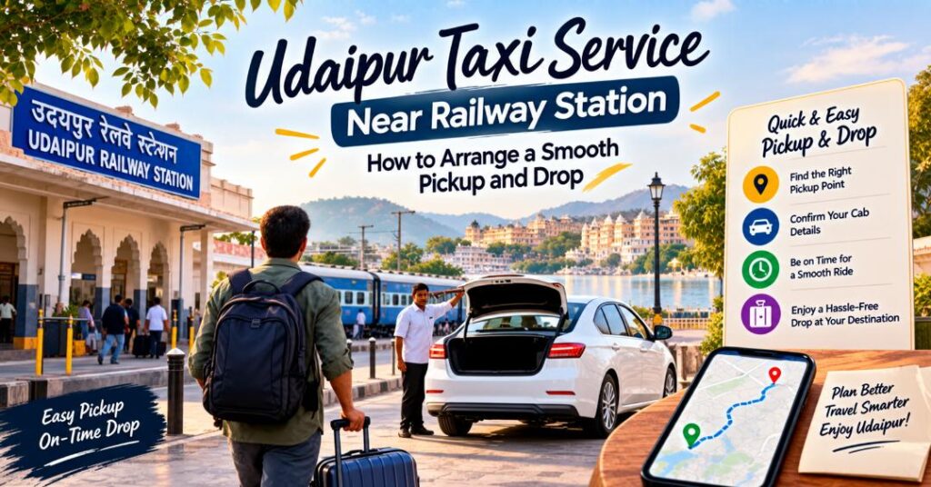 Taxi Service Near Udaipur Railway Station | Veenus Travel