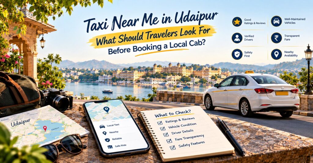Taxi Near Me in Udaipur: Booking Tips
