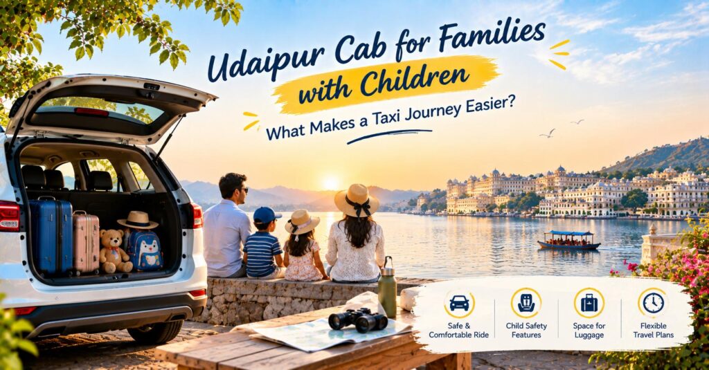 Family Taxi Service in Udaipur for Comfortable Travel