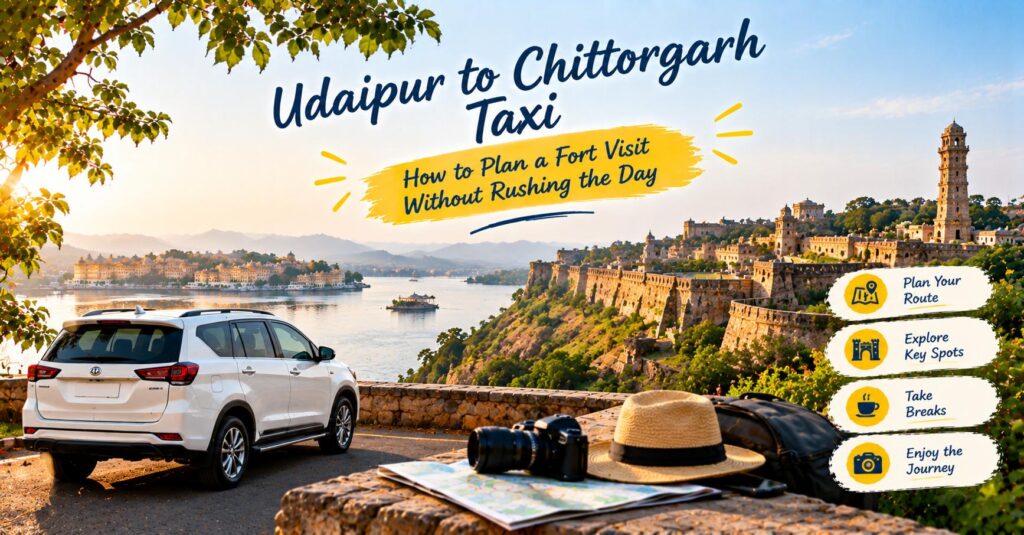 Udaipur to Chittorgarh Taxi: How to Plan a Fort Visit Without Rushing the Day