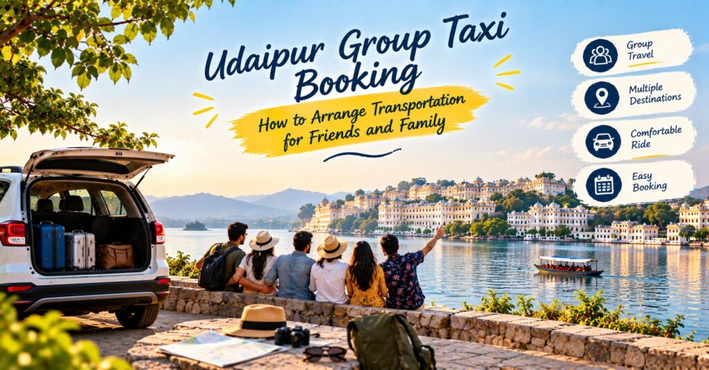Udaipur Group Taxi Booking: How to Arrange Transportation for Friends and Family
